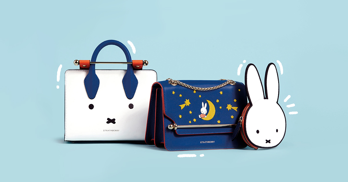 Strathberry x Miffy ความน่ารักที่พกพาได้ของแบรนด์กระเป๋าสุดเลิฟจากสกอตแลนด์