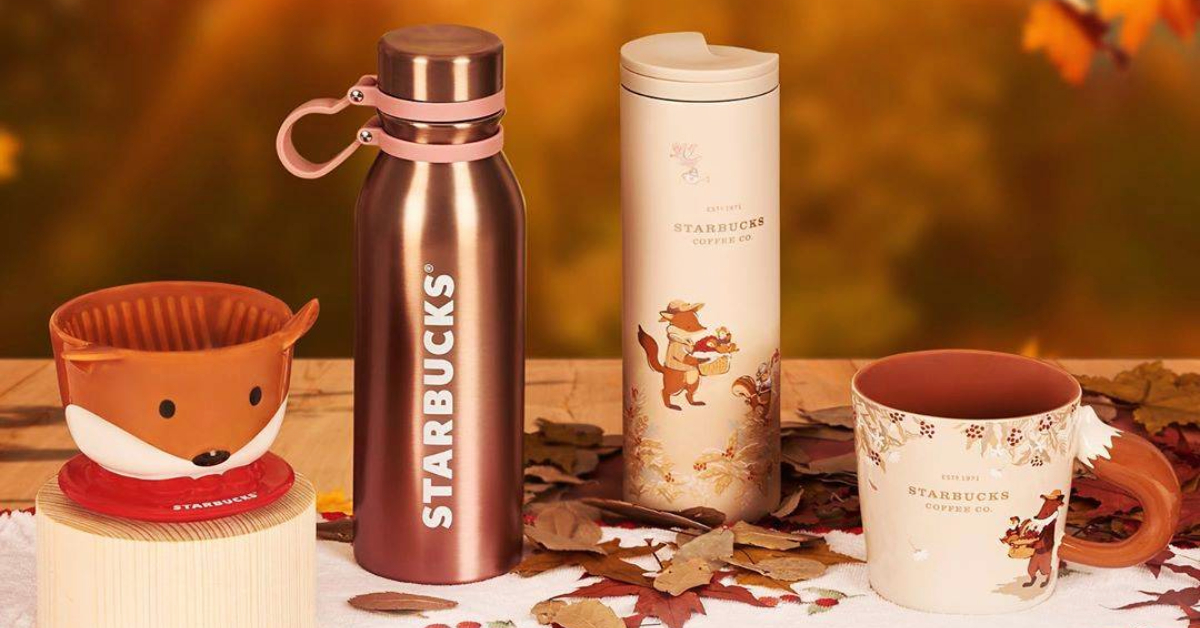 Starbucks Korea ออกคอลเลกชันสัตว์ตัวน้อยในป่าใหญ่ต้อนรับฤดูใบไม้ร่วง