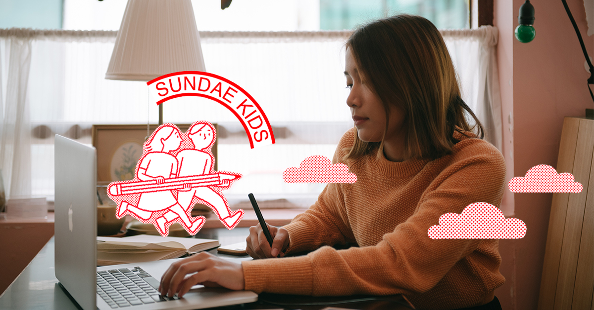 Sundae Kids ศิลปินผู้อยู่เบื้องหลังลายเส้นและเรื่องราวคิวต์ ๆ กับการสร้างสรรค์งานอาร์ตแบบไร้กรอบ 