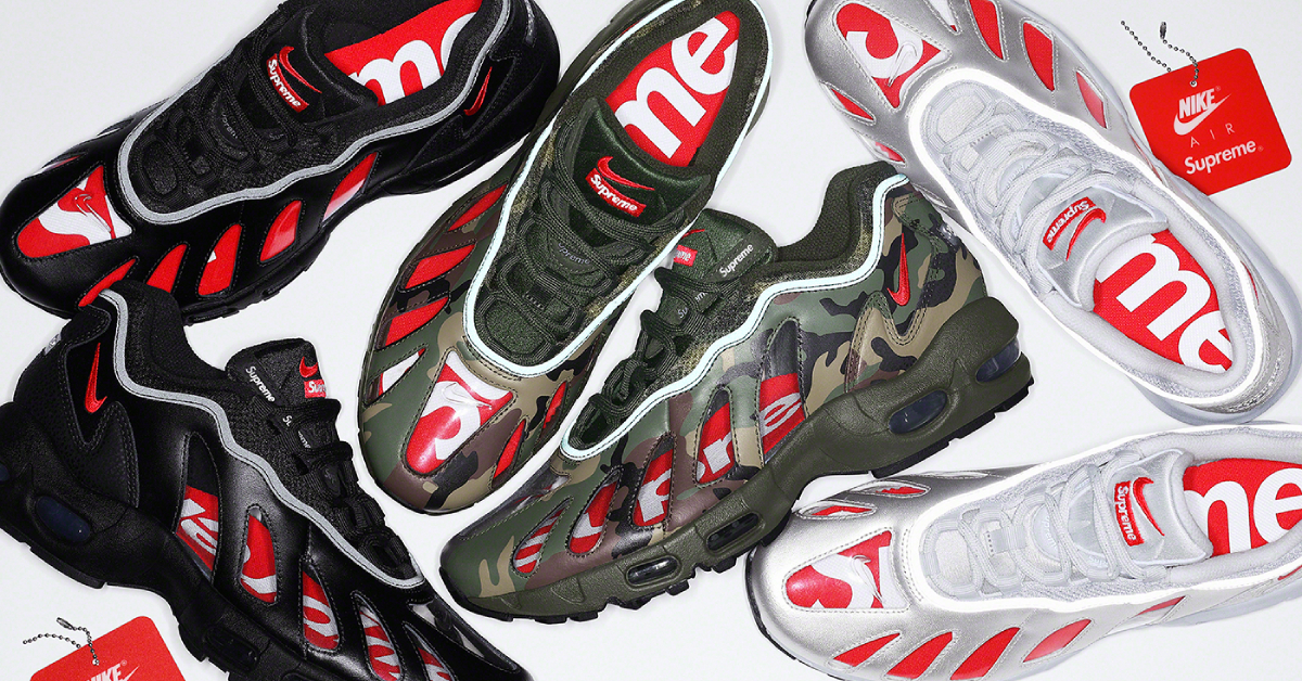 Supreme x Nike Air Max 96 สนีกเกอร์ดีไซน์เจ็บสุดพรีเมียม ที่รวมความคูลของทั้งสองแบรนด์ไว้ด้วยกัน
