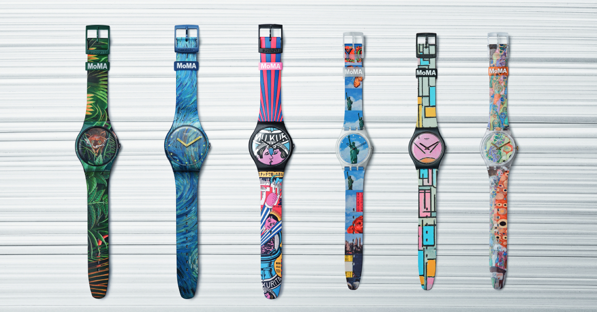 Swatch x MoMA การพบกันของศิลปะระดับมาสเตอร์พีซกับนาฬิกาสวิสราคาจับต้องได้