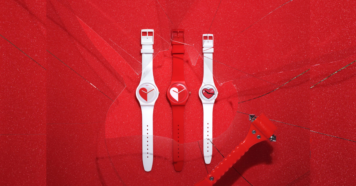 ปล่อยคอลเลกชันทันทุกเทศกาลเช่นเคย กับนาฬิกาแทนใจของ SWATCH ที่ออกมาต้อนรับวันวาเลนไทน์ปีนี้!