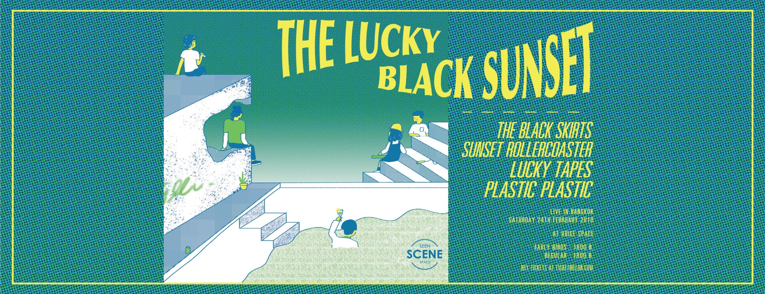 The Lucky Black Sunset – คอนเสิร์ตสำหรับคอเพลง Indie-Pop กับโชว์จากศิลปินนอกกระแส 4 วง 4 สัญชาติ