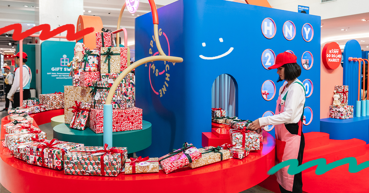 ตะลุยแดนของขวัญครบครันทุกความสุขใน Happy Go ‘Round Market ตลาดนัดของขวัญปีใหม่ที่ The Mall Bangkae