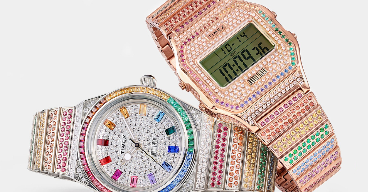 Timex x Judith Leiber การรวมตัวสุดเลอค่าที่ออกมาเป็นนาฬิกาประดับคริสตัลสุดลิมิเต็ด