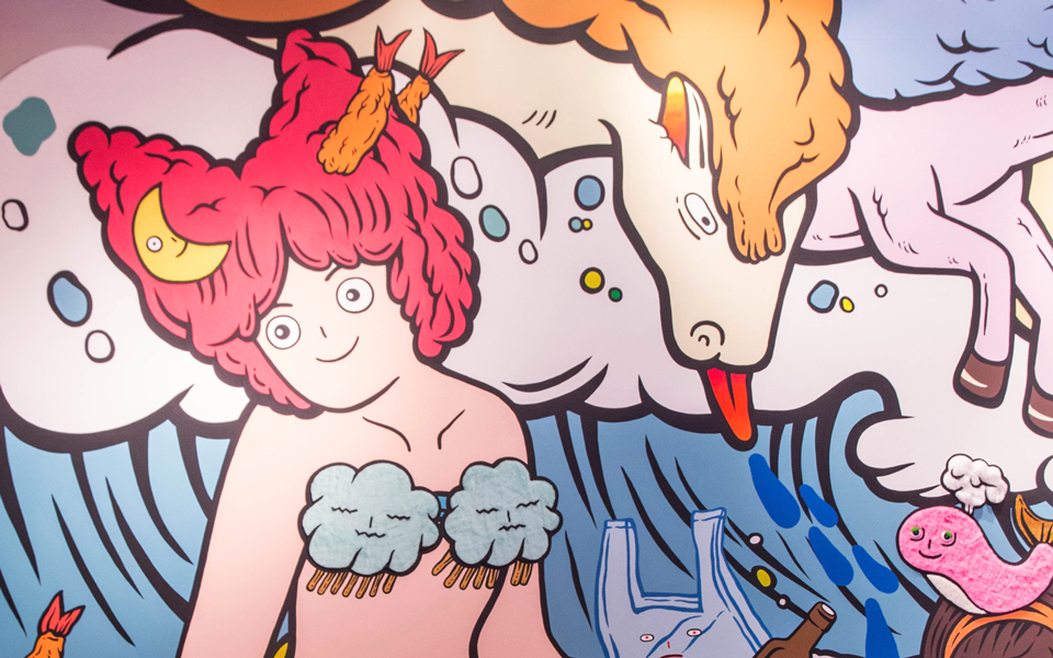 มากกว่าภาพการ์ตูนน่ารักใน ‘บรรยากาศมาคุ’ นิทรรศการใหม่จากศิลปินสุดเก๋า ยุรี เกนสาคู