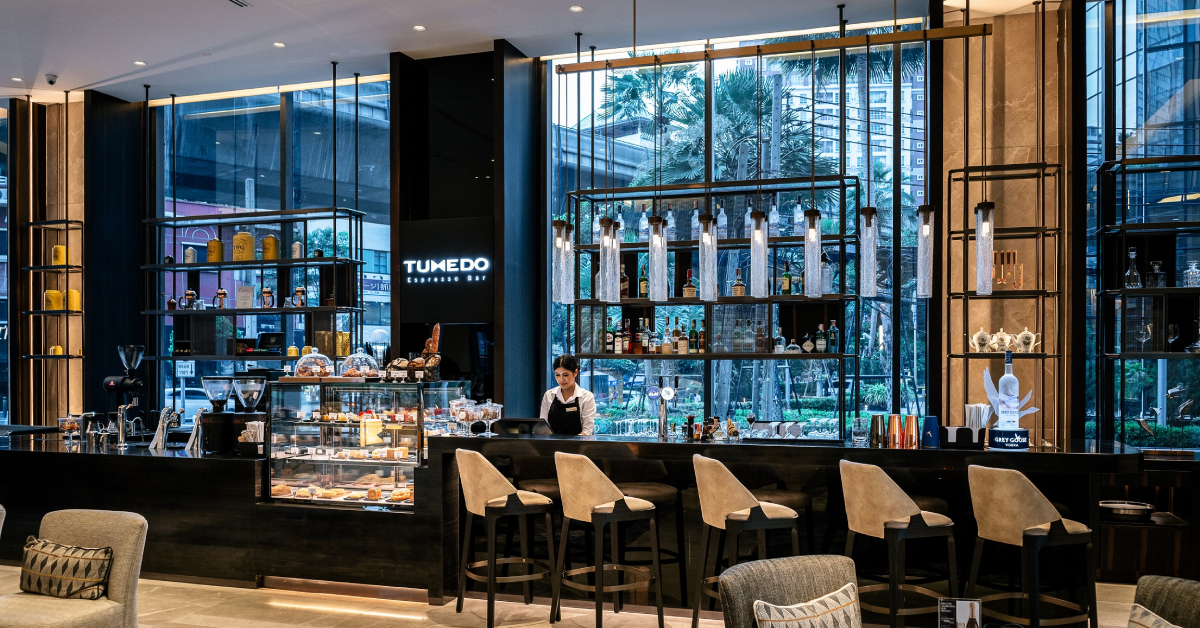 ชวนแวะ Tuxedo Espresso Bar บาร์กาแฟประจำโรงแรม ที่คิดค้นทุกเมนูมาเพื่อเอาใจคอกาแฟ
