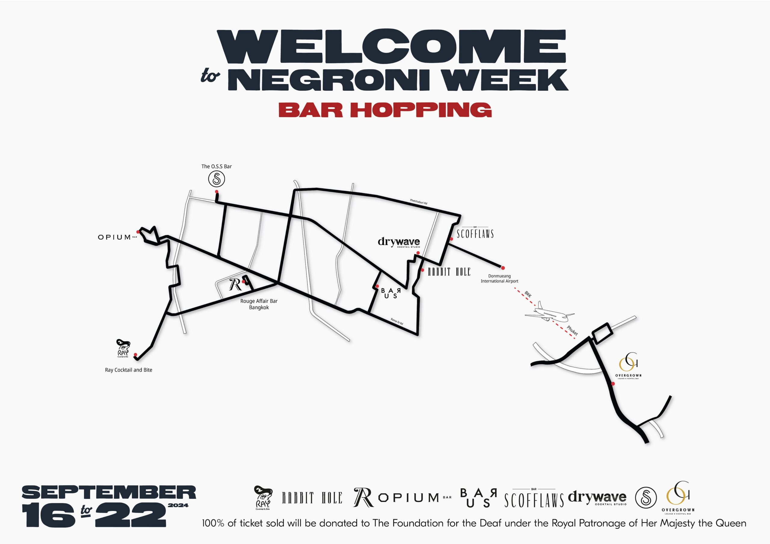 กลับมาอีกครั้งกับ Negroni Week 2024 อย่าพลาดฟอร์มทีมบาร์ฮอปที่ 9 บาร์รางวัลในกรุงเทพฯ 16-22 กันยายนนี้