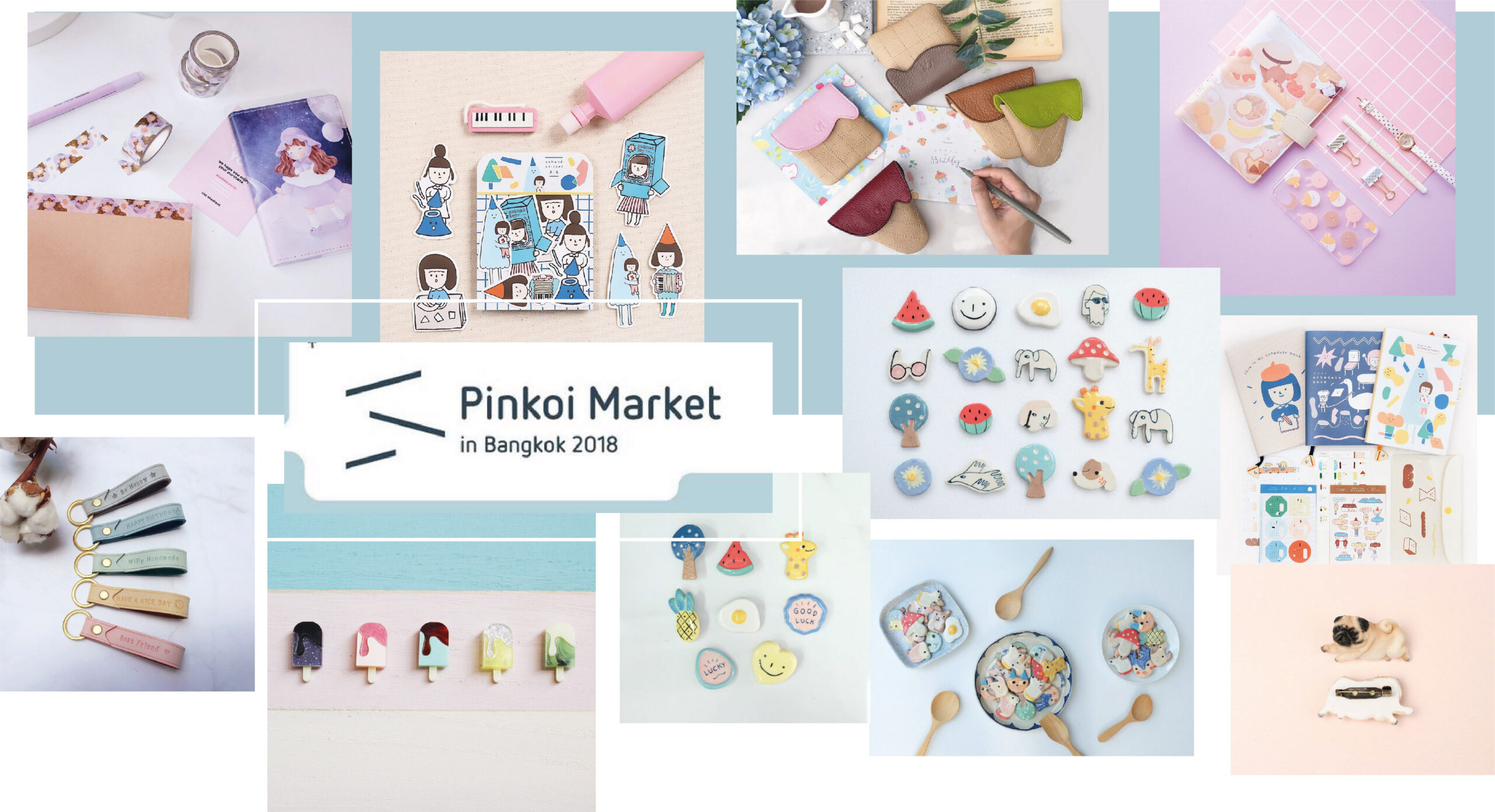 ตลาดสินค้างานดีไซน์ที่เรารอคอยครั้งแรกในไทย Pinkoi Market in Bangkok 2018