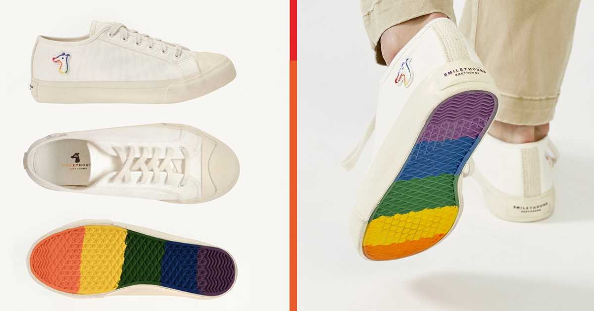 Hound For All Sneakers การกลับมาของรองเท้าผ้าใบสุดฮิตจาก Smileyhound ในธีม Equality และ Pride Month