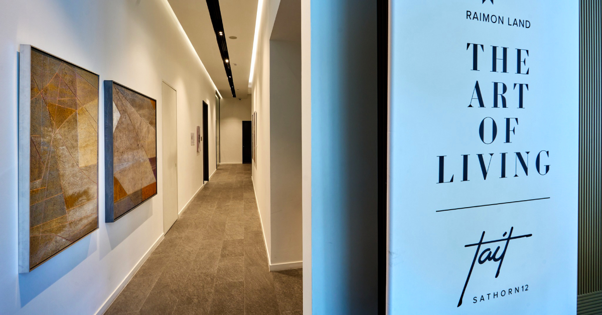 เสพศิลป์ในถิ่นอาศัย กับแคมเปญ The Art of Living และนิทรรศการ Urban Gray ที่โครงการ TAIT SATHORN 12