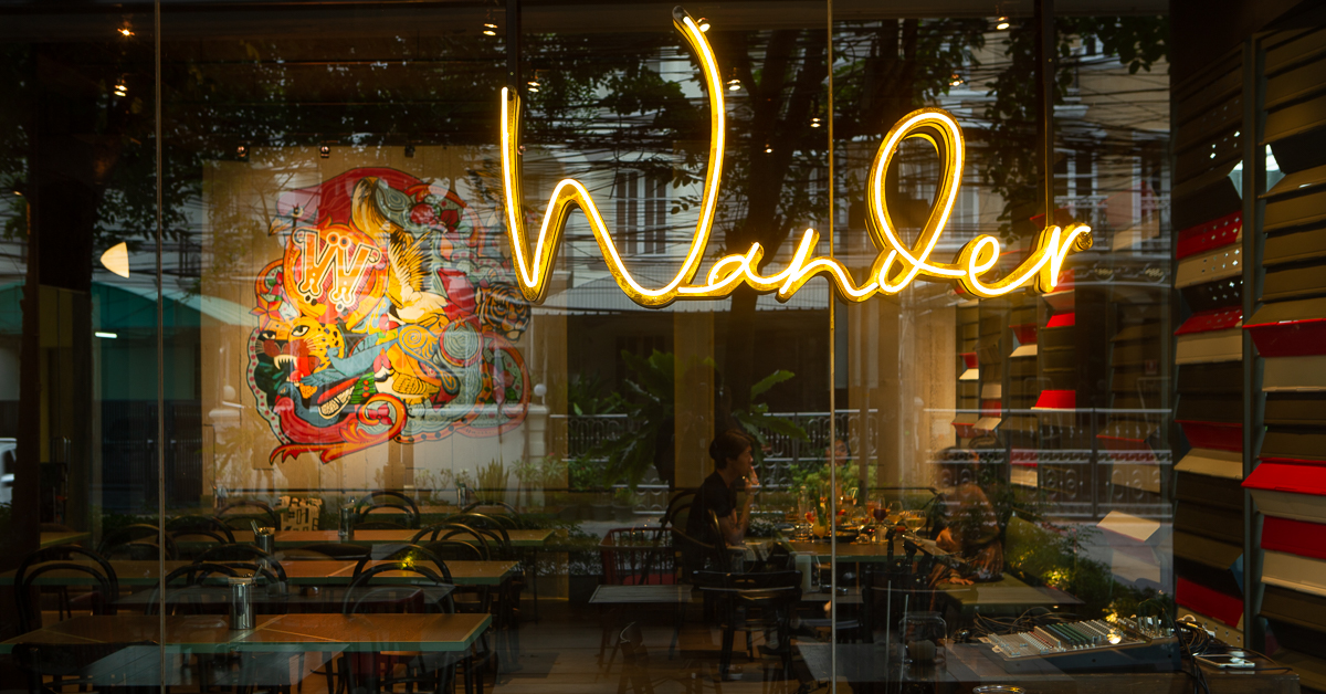 Wander BKK การเดินทางของอาหาร เครื่องดื่ม และเสียงเพลง บนถนนปั้น