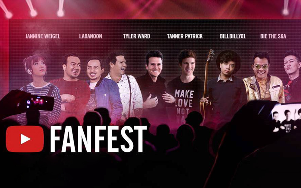 YouTube FanFest คอนเสิร์ตสุดพิเศษของคนรักเสียงดนตรีและยูทูบเบอร์ ที่มีดีจนบัตรเต็ม!