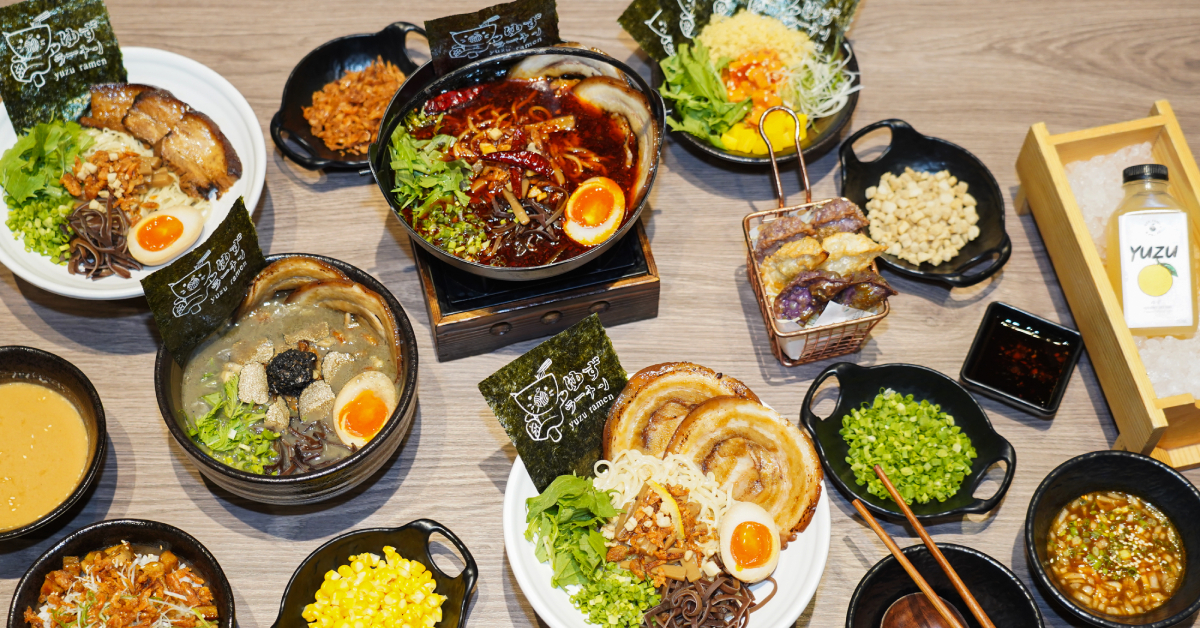 เวลคัมสาขาใหม่ของ YUZU Ramen ร้านราเมนรสถึงเครื่องที่ให้คุณสั่งซูชิมาแกล้มได้ด้วย ที่ ICONSIAM